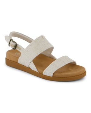 TOMS Marin Textil Damen Natural Standard Sandalen