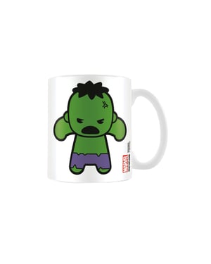 Marvel - Kaffeebecher, Kawaii (Weiß/Grün)