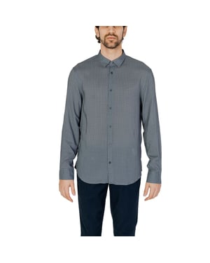 Geometrisches Druck Langarmshirt