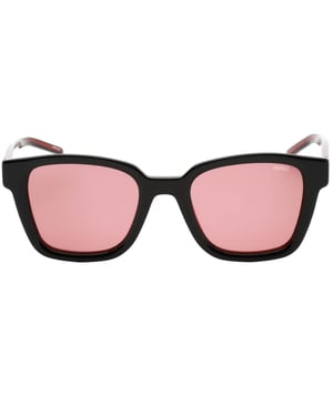 Hugo Boss - Sonnenbrille für Herren, Matt (Burgunderrot/Rot/Schwarz)