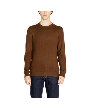 Brauner Strickpullover Modell An14638500140ro