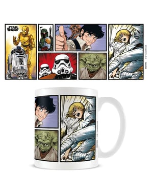 Star Wars - Kaffeebecher "Manga Madness" (Weiß)