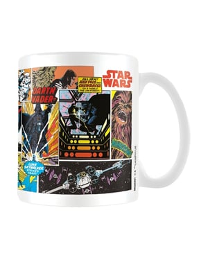 Star Wars - Kaffeebecher, Comic-Strip (Bunt)