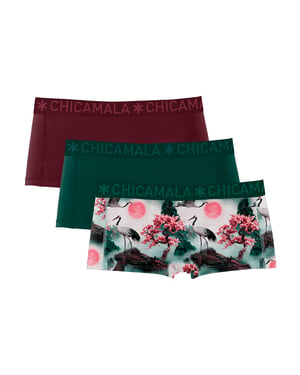 Chicamala Boxer – 3er-Pack – Unterwäsche für Mädchen