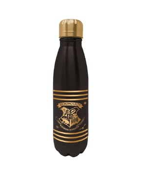 Harry Potter - Wasserflasche (Schwarz/Gold)