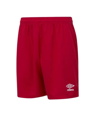 Umbro - "Club" Shorts für Kinder (Zinnoberrot)