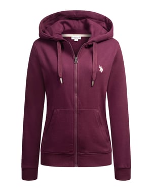 U.S. POLO ASSN. Damen Sweatjacke USRubyy aus Baumwoll-Polyester-Mix