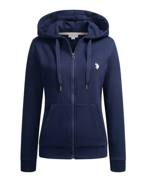 U.S. POLO ASSN. Damen Sweatjacke USRubyy aus Baumwoll-Polyester-Mix