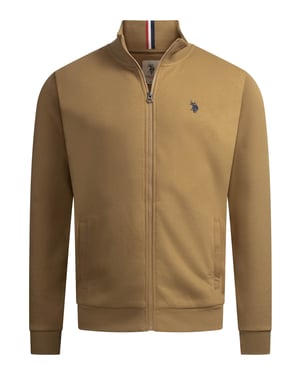 U.S. POLO ASSN. Herren Sweatjacke USTheoo aus Baumwoll-Polyester-Mix