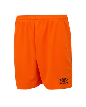 Umbro - "Club II" Shorts für Kinder (Leuchtend Orange)