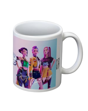K-Pop Demon Hunters - Kaffeebecher, Huntr/X (Weiß)