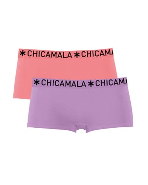 Chicamala Boxer – 2er-Pack – Unterwäsche für Mädchen