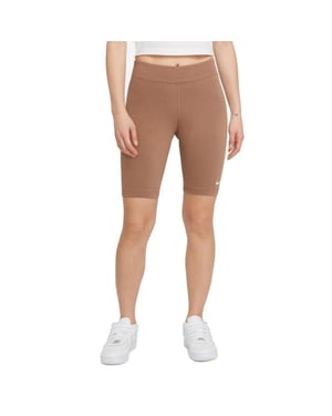 Nike Essential Bike Shorts Braune Leggings