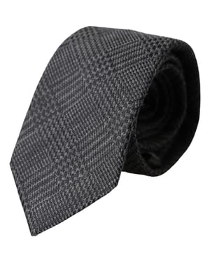 Grau Glen Plaid Krawatte Kra3328
