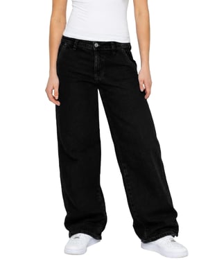 Enzo | Damen Baggy Jeans