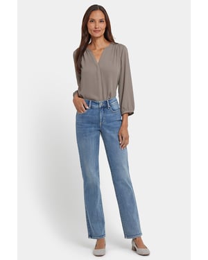NYDJ Marilyn gerade Jeans - Blau