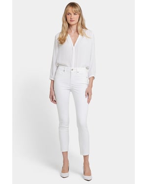 Alina Knöchellange Jeans Weiße Premium-Denim | Optisches Weiß