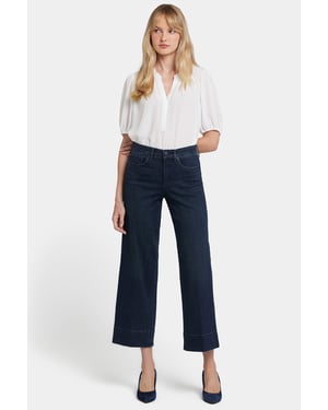 Teresa Weite Knöchelhose | Obsidianblau