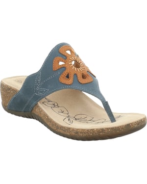 JOSEF SEIBEL Damen Zehentrenner Natalya 09 in jeans-kombi