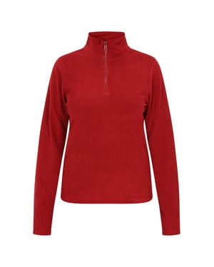 Schmuddelwedda Fleecepullover Frauen Burgund