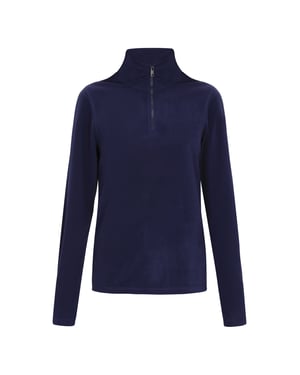 Mymo Fleecepullover Damen Marine