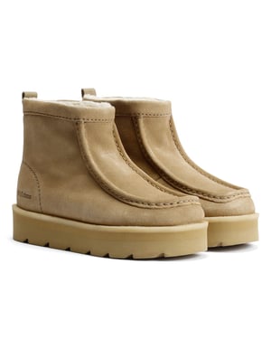 Clarks Originals Meare Rooey Wildleder Damenstiefel in Ahorn