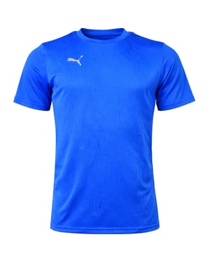 Puma teamFinal Herren Blau Trainings-T-Shirt