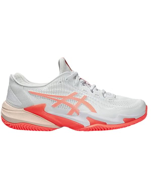 Asics Court FF 3 Clay Damen Tennis Schuhe Weiß
