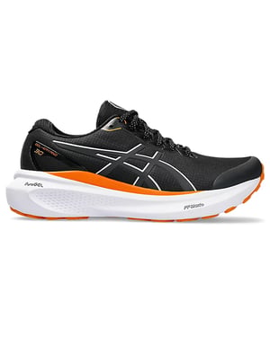 Asics Gel-Kayano 30 Lite-Show Damen Schwarze Laufschuhe
