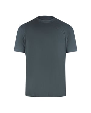 Diesel T-shirt Mit Kleinem Logo-emblem, Grau