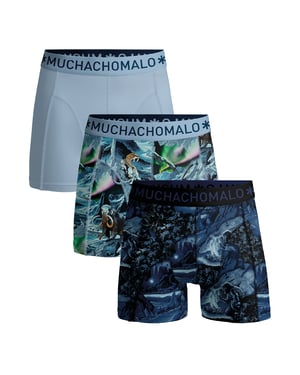 Muchachomalo Herren Boxer Shorts - 3er Pack - Herren Unterwäsche