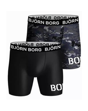 Björn Borg 2-Pack Performance Boxers  Mehrfarben