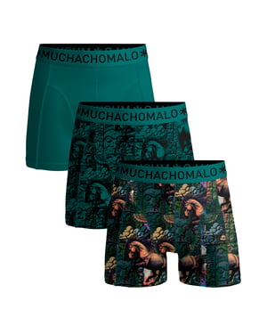 Muchachomalo Herren Boxer Shorts - 3er Pack - Herren Unterwäsche