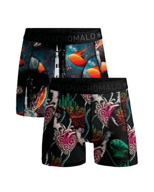 Muchachomalo Herren Boxer Shorts - 2er Pack - Herren Unterwäsche