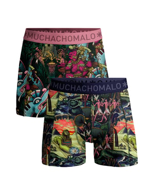 Muchachomalo Herren Boxer Shorts - 2er Pack - Herren Unterwäsche