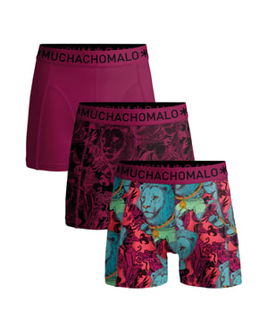 Muchachomalo Herren Boxer Shorts - 3er Pack - Herren Unterwäsche