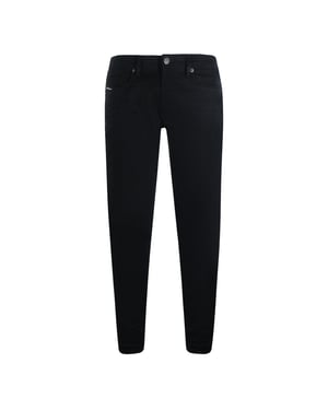 Diesel 1979 Sleeker-r Schwarze Jeans