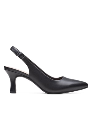 Kataleyna Schritt Schwarze Leder Schuhe
