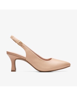 Kataleyna Schritt Warme Beige Leder Schuhe