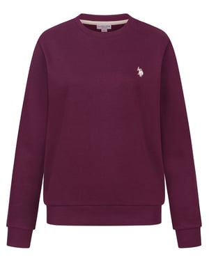 U.S. POLO ASSN. Damen Sweatshirt Pullover USZoee aus Baumwollmix