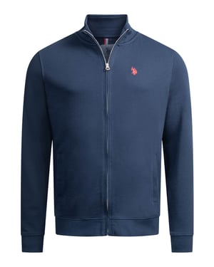 U.S. POLO ASSN. Herren Sweatjacke USKiian aus Baumwolle mit Reißverschluss