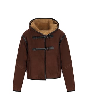 Dreimaster Jacke Frauen Schokolade schwarz