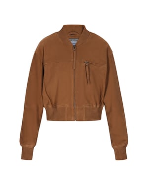 Dreimaster Jacke Frauen Cognac