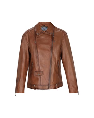 Dreimaster Jacke Frauen Cognac