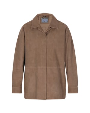 Dreimaster Jacke Frauen dunkler Stein