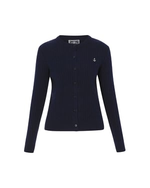 Dreimaster Strickjacke für Damen - Marineblau