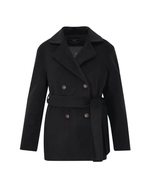 Dreimaster Mantel Frauen Marine