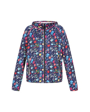 Mymo Jacke Mädchen Marineblau Mehrfarbig