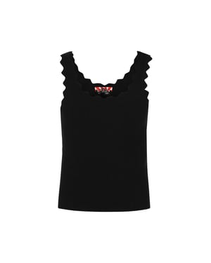 Mymo Spitze Frauen Schwarz