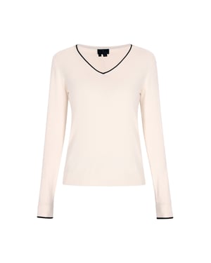 Dreimaster Pullover Frauen Creme
